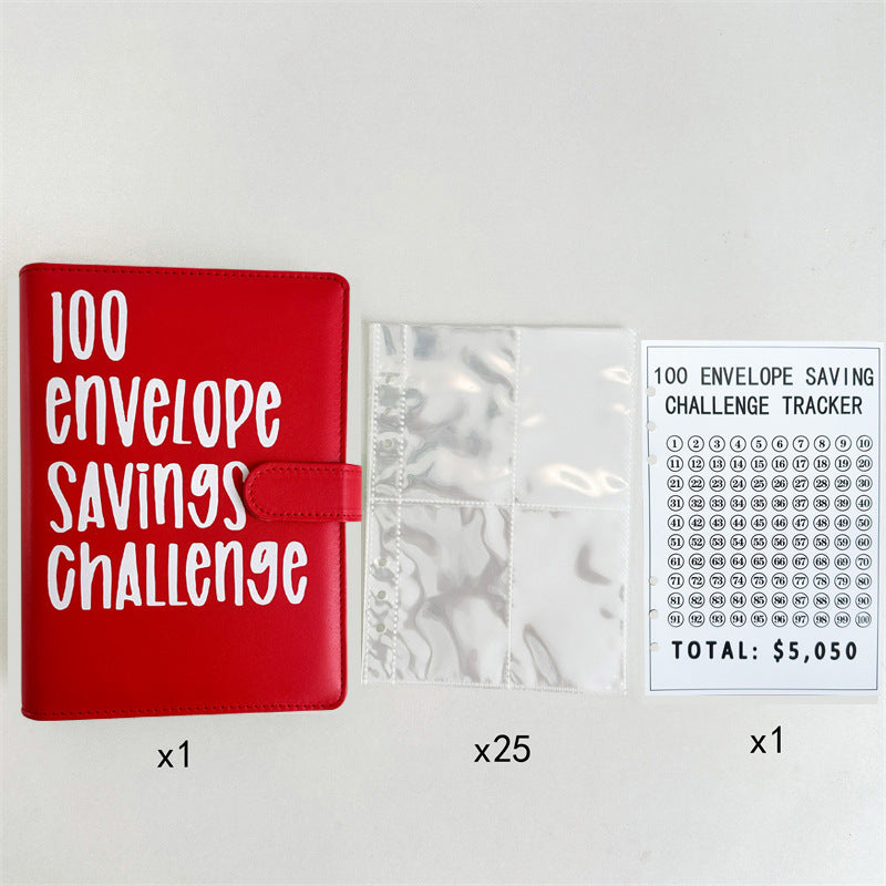 Envelope Challenge Binder Couple Challenge Event Cash Envelope Budget Notepad