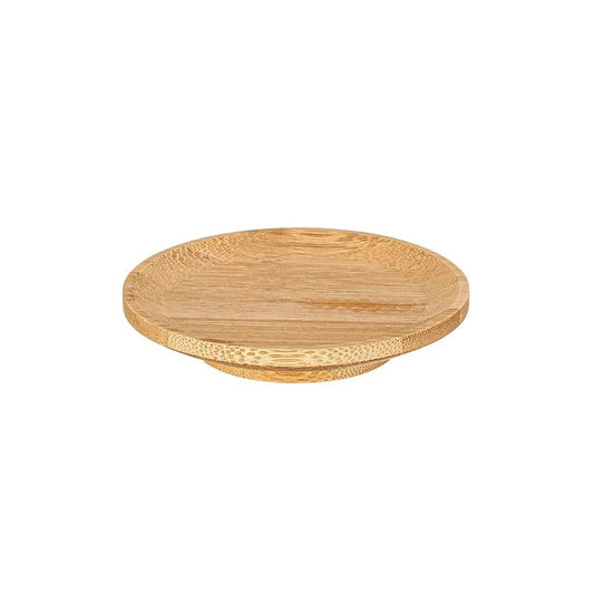 1-4Pcs Wine Glass Charcuterie Topper, Bamboo Wine Glass Covers for Appetizers Wine Glass Topper Coasters Plate for Bars Party
