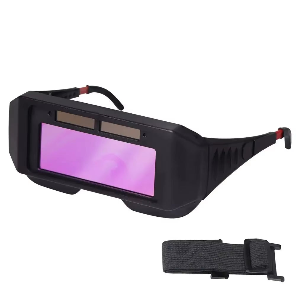 Automatic Dimming Electric Welding Glasses, Mask and Goggles, Two Protection Welding, Argon Arc Welding, Ultraviolet