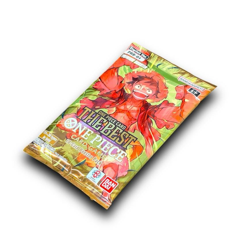 PRB-01 Premium Booster Pack - One Piece Card Game - New Factory Sealed - 10 Cards per Pack - "One Piece Card the Best"