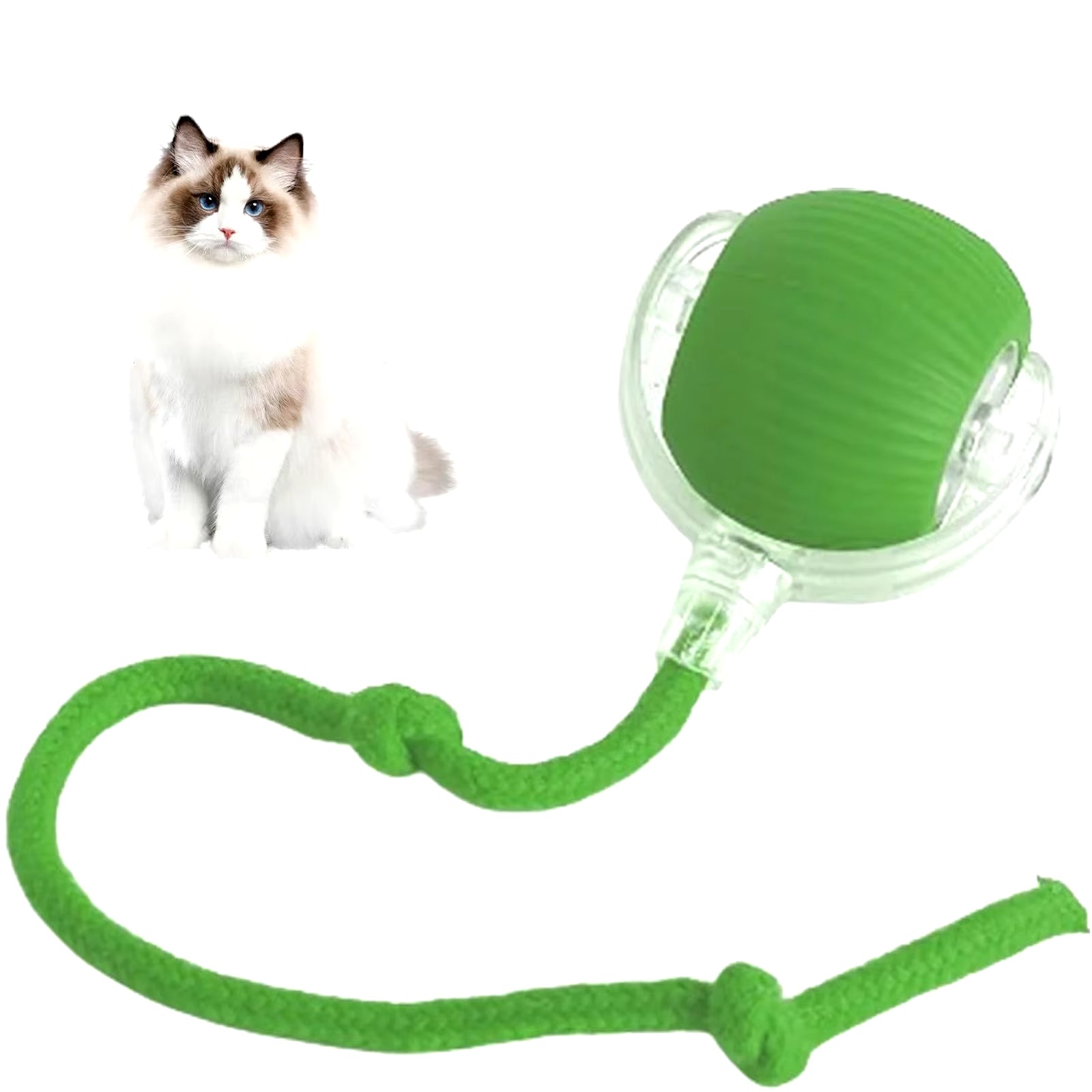 Lettuce Interactive Cat Toys Rolling Ball, Smart Interactive Dog Toys, Electric Cat Toy Ball Rechargeable 2024 Pet Toys 강아지장난감