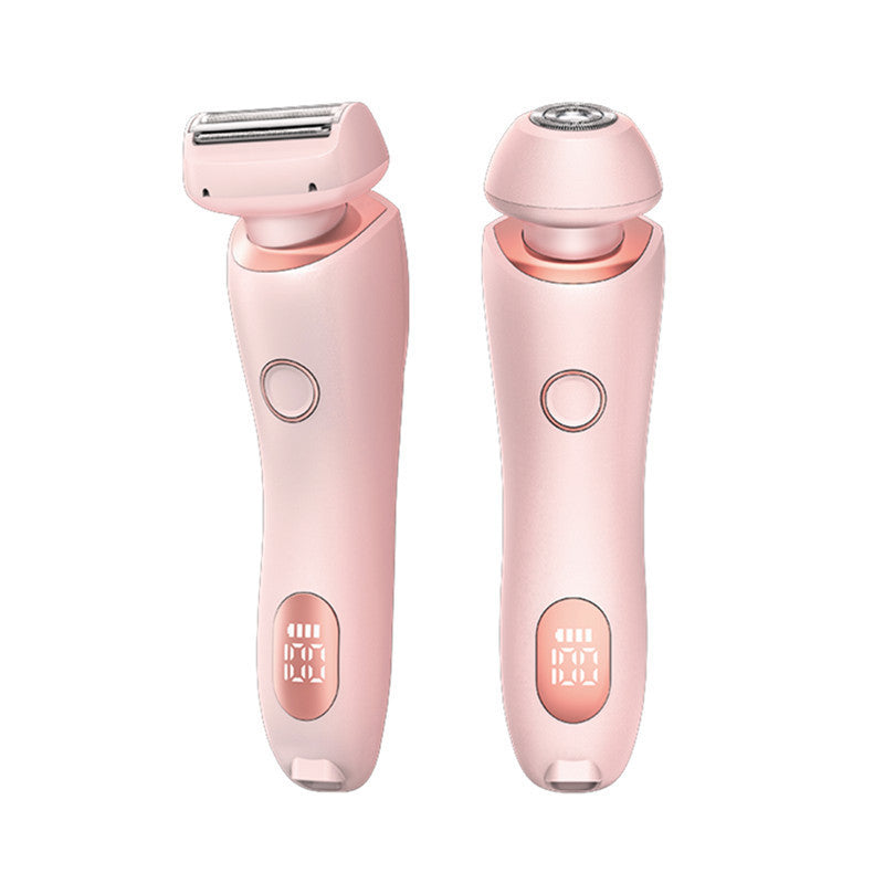 “2-in-1 USB Rechargeable Hair Remover & Epilator – Smooth Shave for Face, Body, and Bikini”