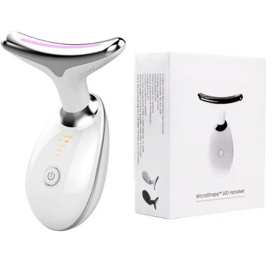 Wavy Chic Beauty Facial Massager, 7 Color  Wavy Acne Beauty Microcurrent Facial Device Skin Firming for Face Neck Beauty Device,