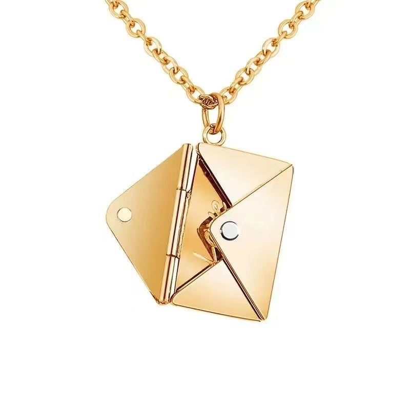 Envelope Necklace Gift For Mother Day 2024 Winning product NEW!!