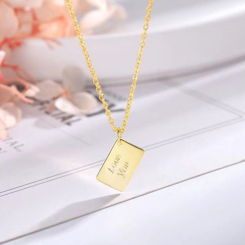 Envelope Necklace Gift For Mother Day 2024 Winning product NEW!!