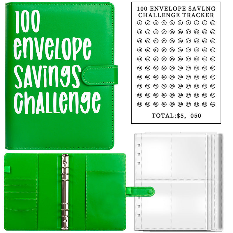 Envelope Challenge Binder Couple Challenge Event Cash Envelope Budget Notepad